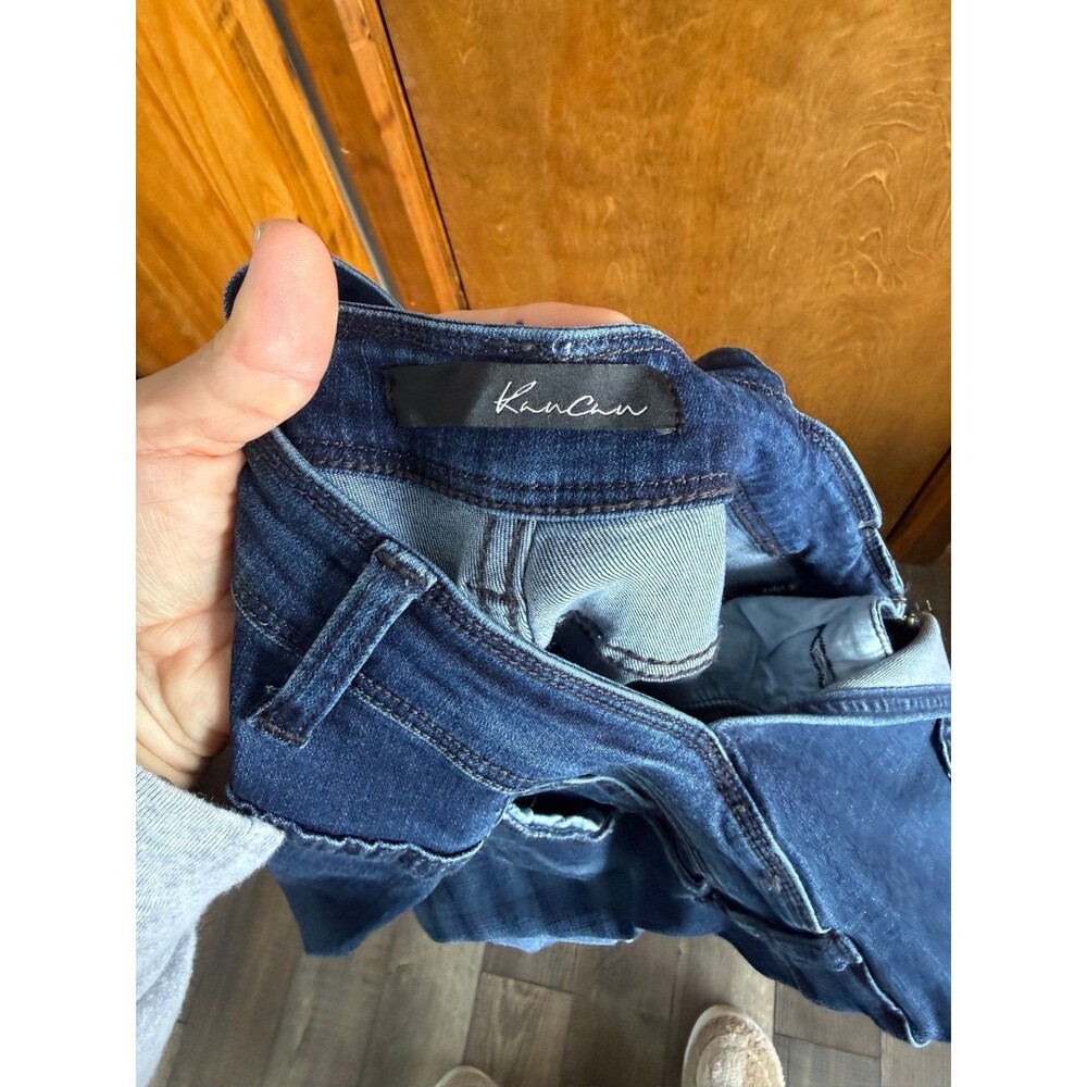 Kancan Bib Overalls Sz. Large NWT Dark Blue - Picture 3 of 6